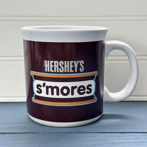 Hershey's S'mores Ceramic Coffee Mug Cup Handle Hot Cocoa Chocolate Brown